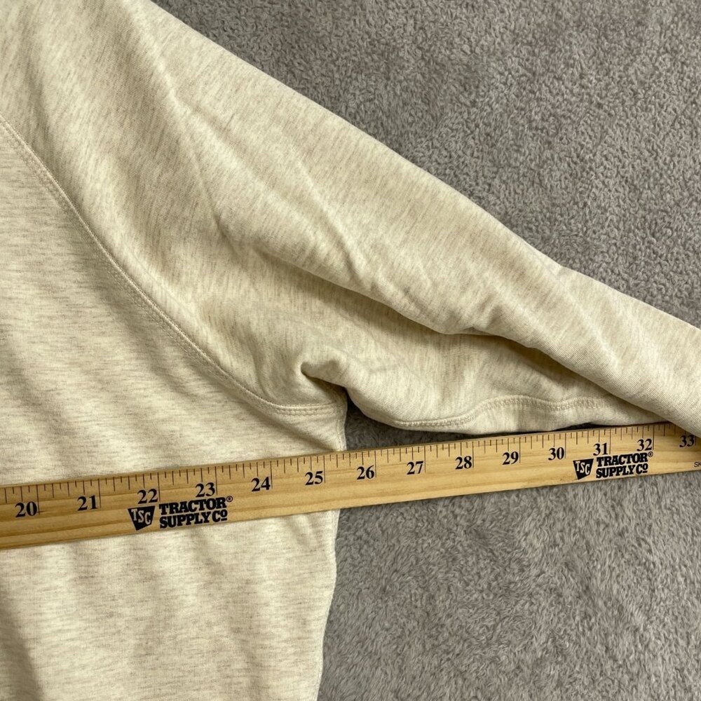Buffalo David Bitton Women's L Beige V-Neck Long Sleeve Pullover Top L1213 - Picture 6 of 10